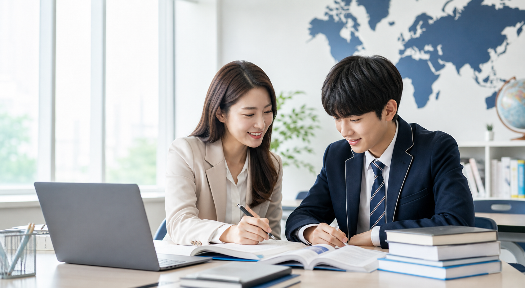 올바른샘과외 맞춤 학습 안내